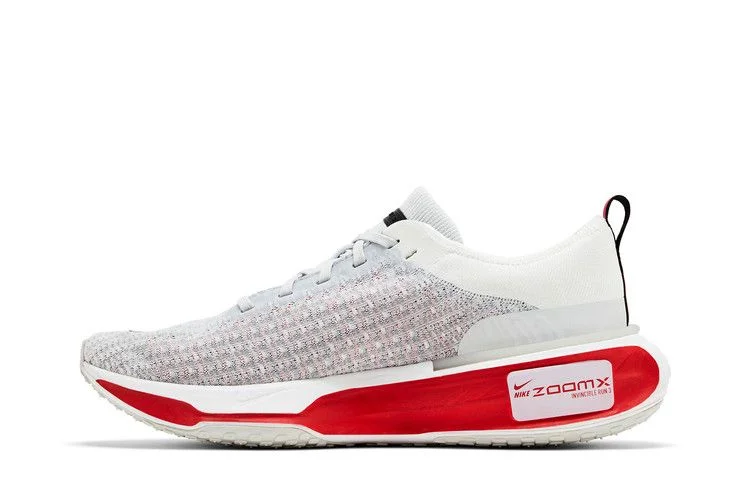 Кроссовки Nike ZoomX Invincible Run Flyknit 3 'Cement Grey Fire Red'