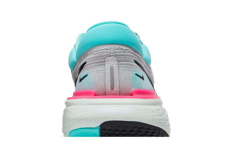 Кроссовки Nike ZoomX Invincible Run Flyknit 'Grey Fog Dynamic Turquoise'
