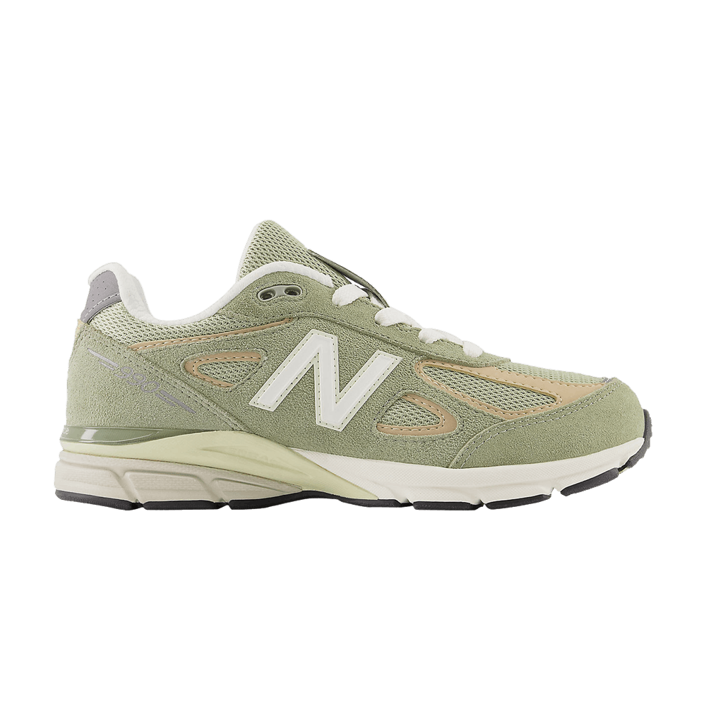 Кроссовки New Balance Teddy Santis x 990v4 Little Kid 'Olive Incense'