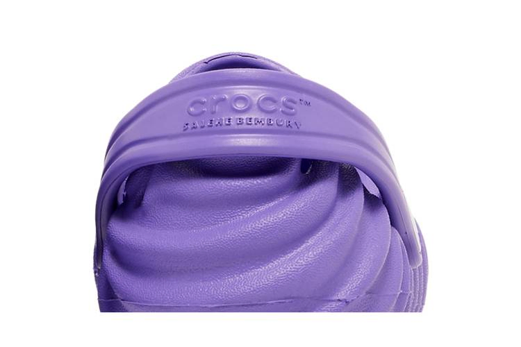 Кроссовки Crocs Salehe Bembury x Pollex Clog Toddler 'Dewberry'