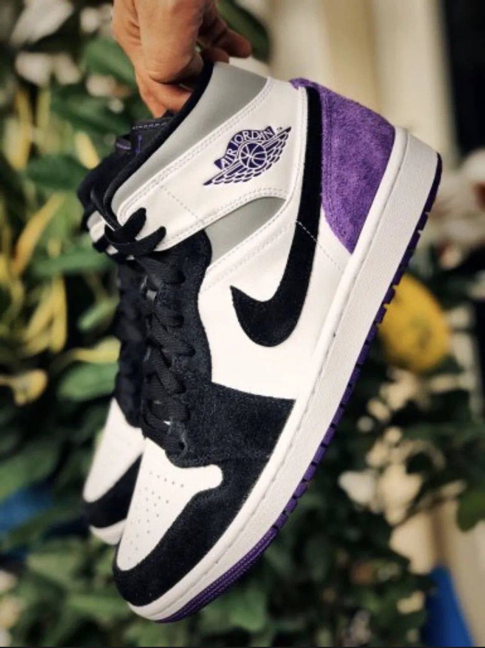 Кроссовки Air Jordan 1 Mid SE 'Varsity Purple'