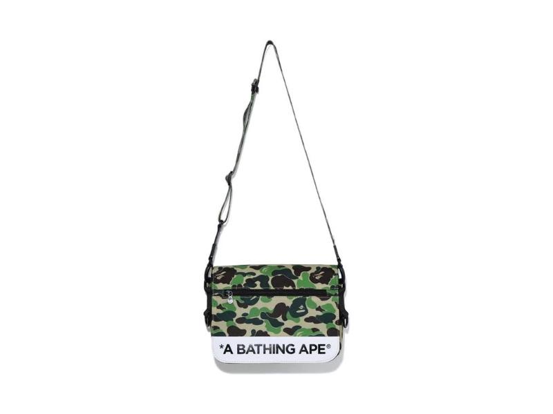 Сумка через плечо BAPE ABC Camo Double Strap Bag Green
