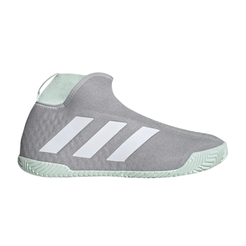 Krossovki-Adidas-Stycon-Laceless-HC-Grey-Dash-Green