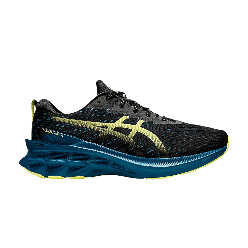 Кроссовки ASICS Novablast 2 'Black Glow Yellow'