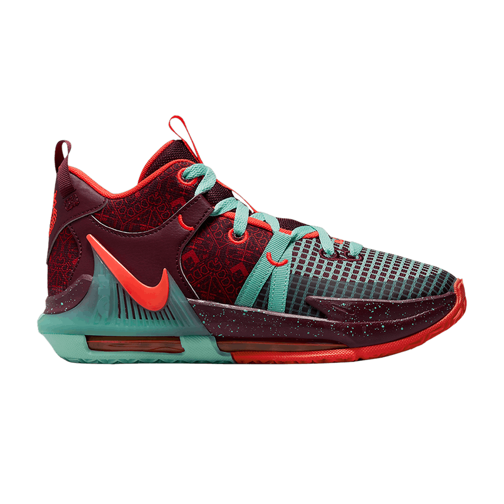 Кроссовки Nike LeBron Witness 7 SE GS 'Team Red Jade'