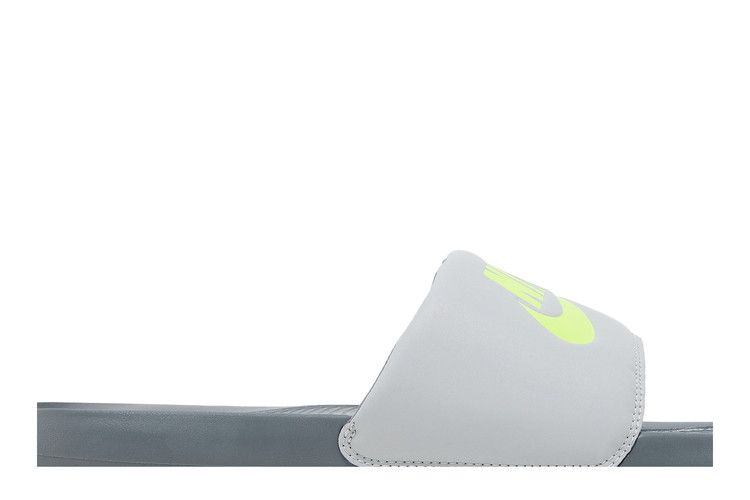 Nike Victori One Slide 'Grey Fog Volt'