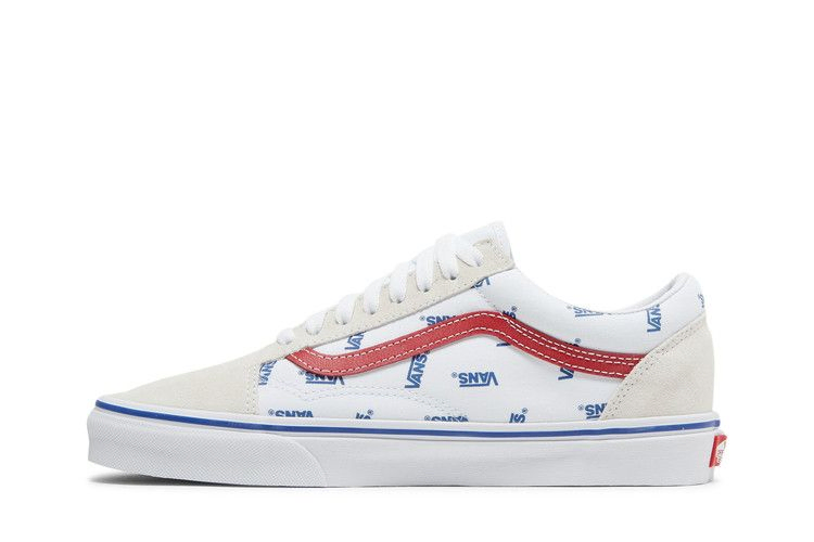 Vans Old Skool 'All Over Logo - White'