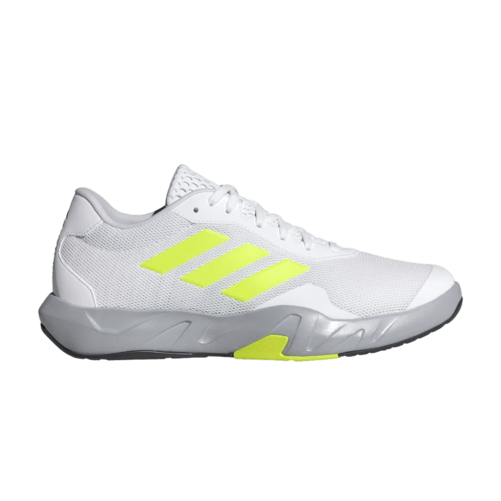 Кроссовки Adidas Amplimove 'White Lucid Lemon'