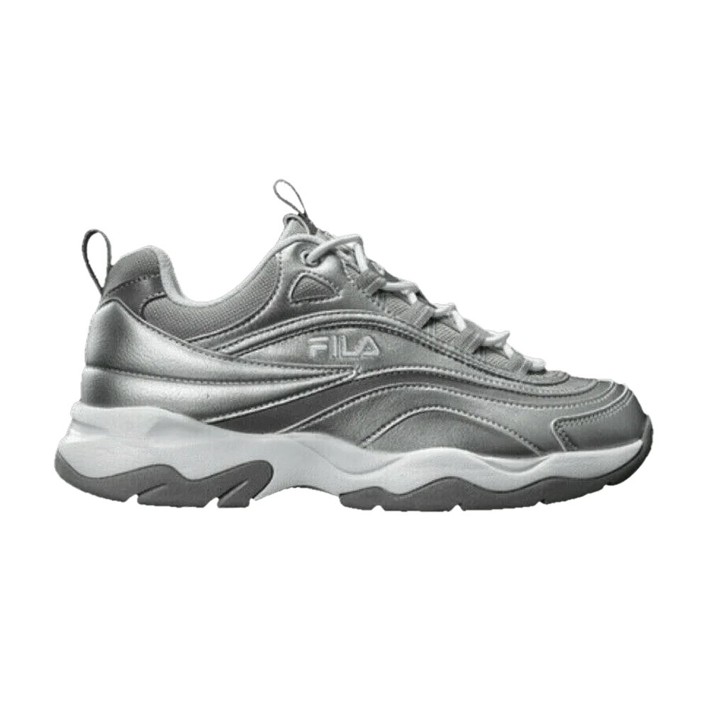 Krossovki-Fila-Ray-Metallic-Silver