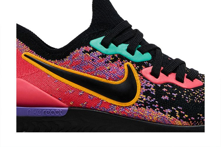 Кроссовки Nike Wmns Epic React Flyknit 2 'Black Ember Glow'