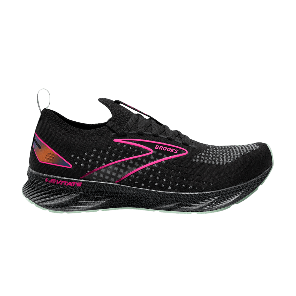 Кроссовки Brooks Wmns Levitate StealthFit 6 'Black Pink'