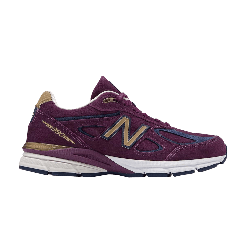 Кроссовки New Balance Wmns 990v4 Made in USA 'Deep Claret'