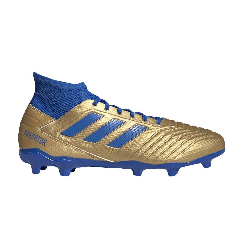Кроссовки Adidas Predator 19.3 FG 'Gold Metallic Blue'