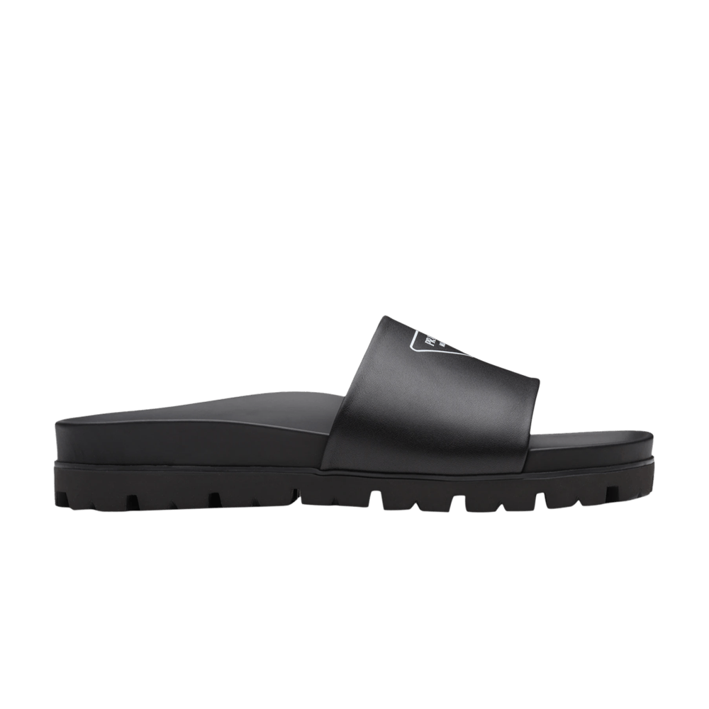 Сандалии Prada Leather Sandal 'Black'