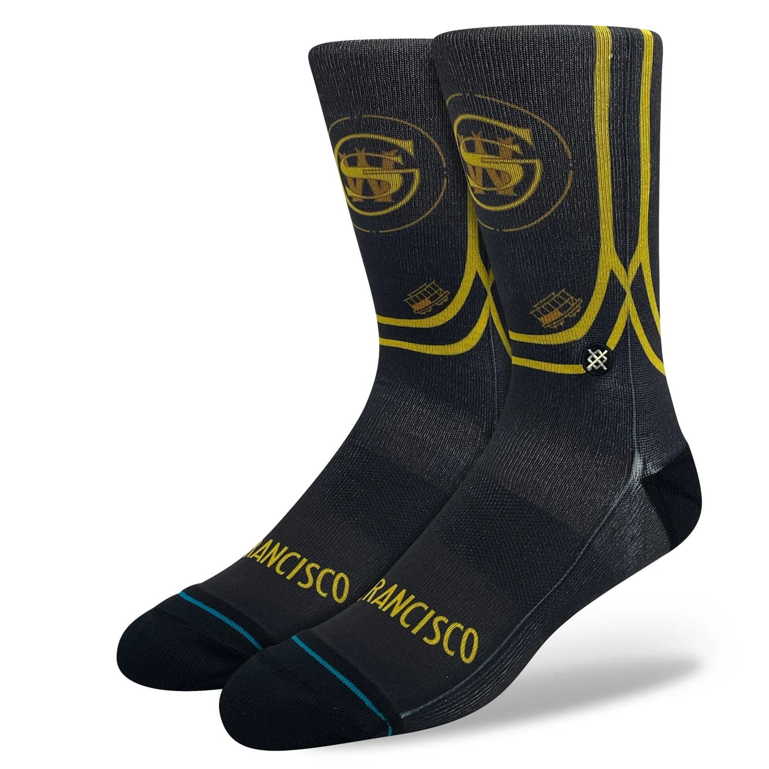 Спортивные носки Golden State Warriors 2024 City Edition NBA Socks