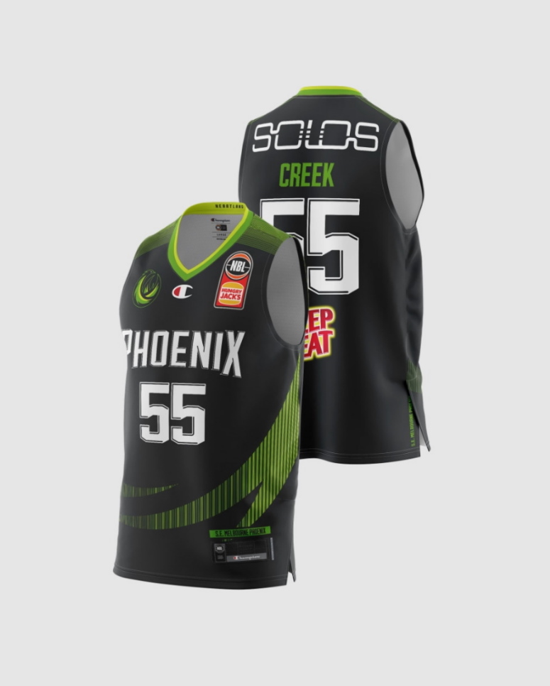 Баскетбольная джерси Champion Mitch Creek South East Melbourne Phoenix Home NBL Jersey