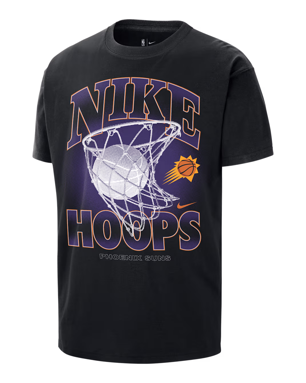 Мужская футболка Nike NBA Max90 Phoenix Suns Courtside Black
