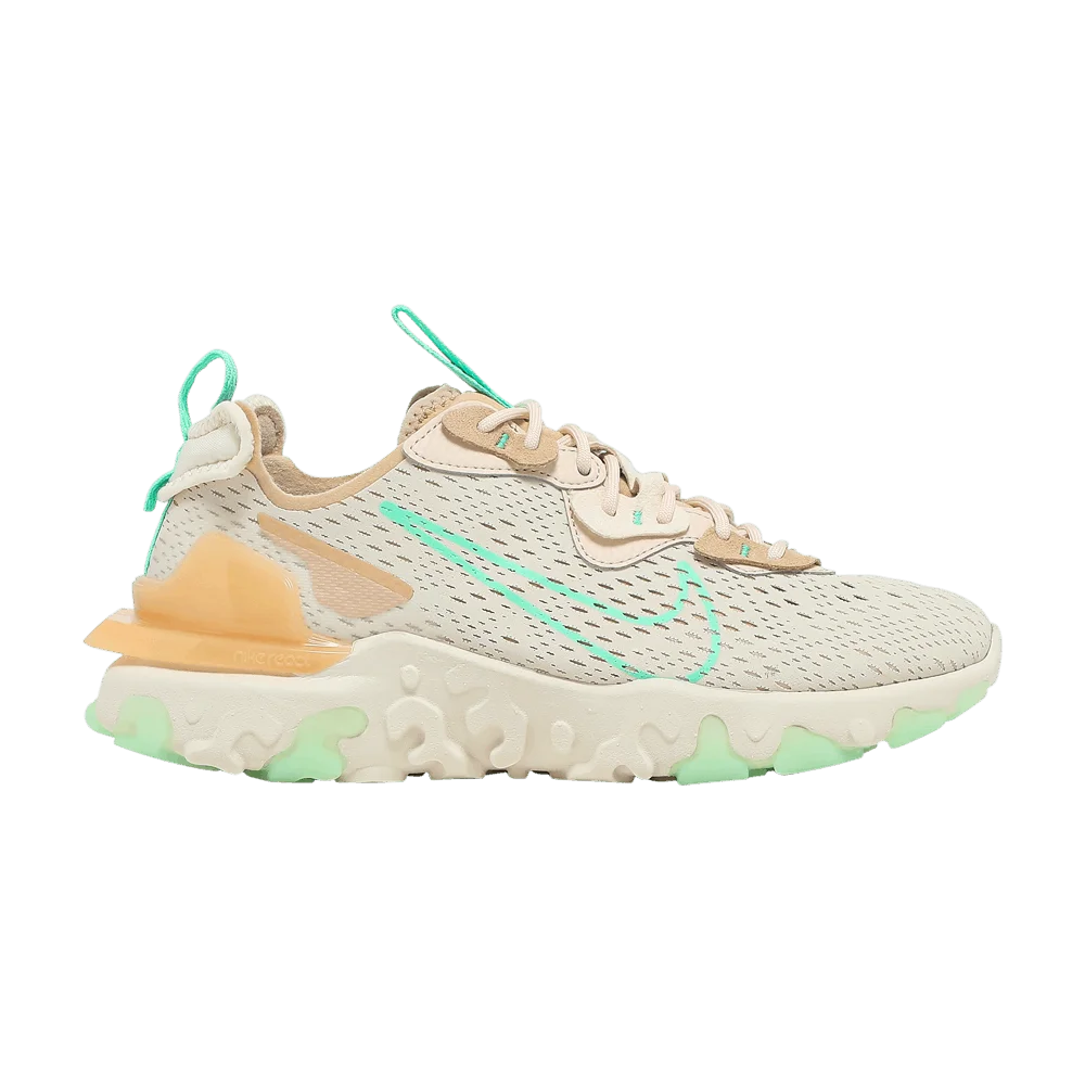 Krossovki-Nike-Wmns-React-Vision-Pearl-White-Green-Glow