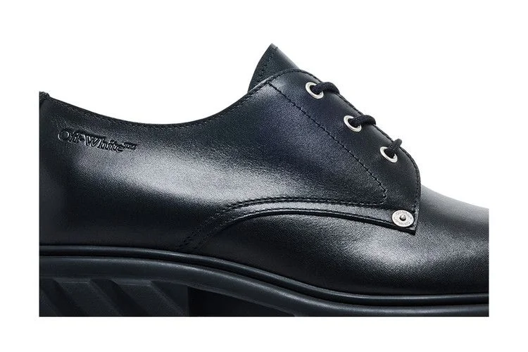 Кроссовки Off-White Exploration Almond Toe Derby 'Black'