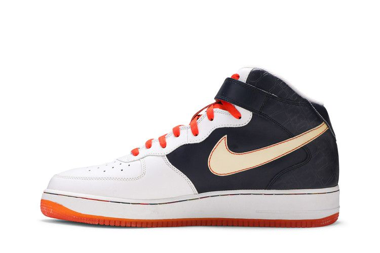 Кроссовки Nike Air Force 1 Mid '07 'Orange Blaze'