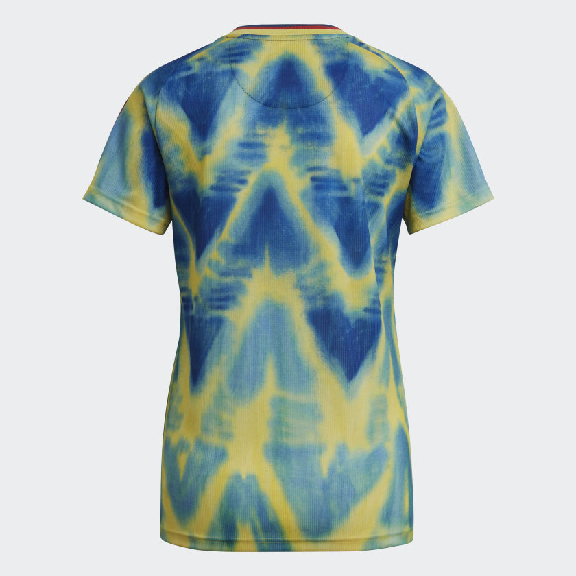 Джерси adidas Arsenal Human Race Womens Jersey Eqt Yellow/Collegiate Navy