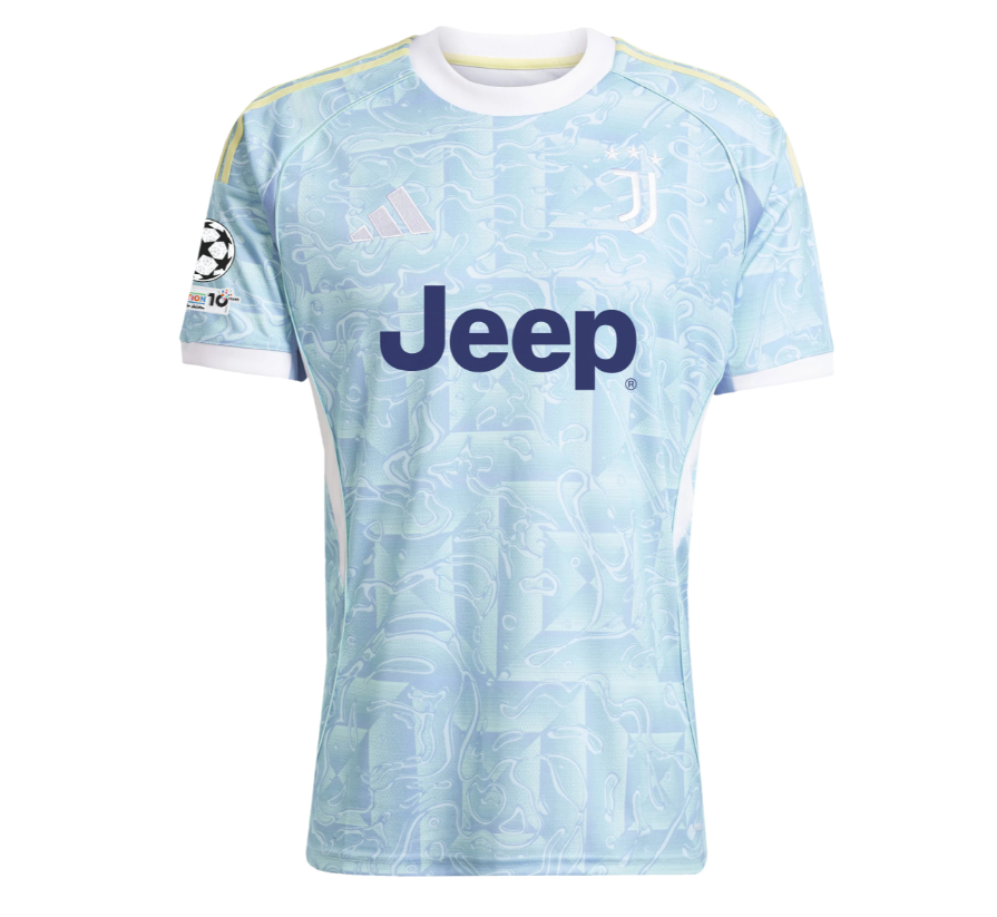 Футбольное джерси JUVENTUS away jersey 25/26 CUSTOM