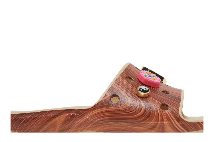 Кроссовки Crocs SZA x Classic Slide 'Woodgrain'