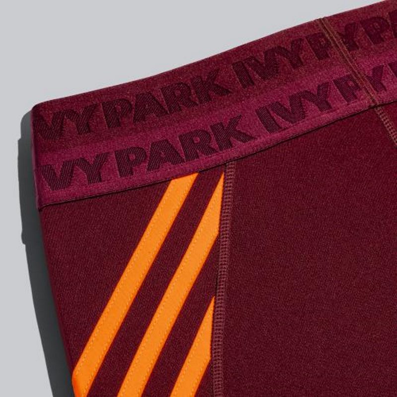 Тайтсы adidas Ivy Park 7/8 Tights Maroon/Solar Orange