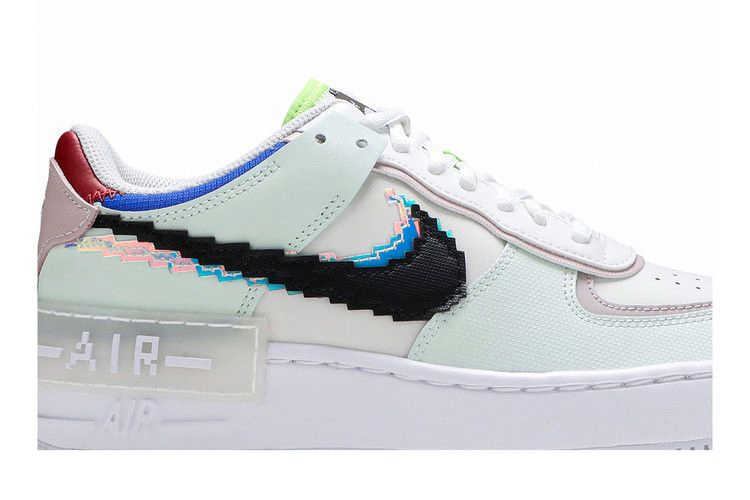 Кроссовки Nike Wmns Air Force 1 Shadow SE 'Pixel Swoosh - Barely Green'