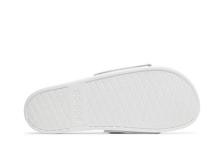Adidas Adilette Comfort Slide 'White Grey'