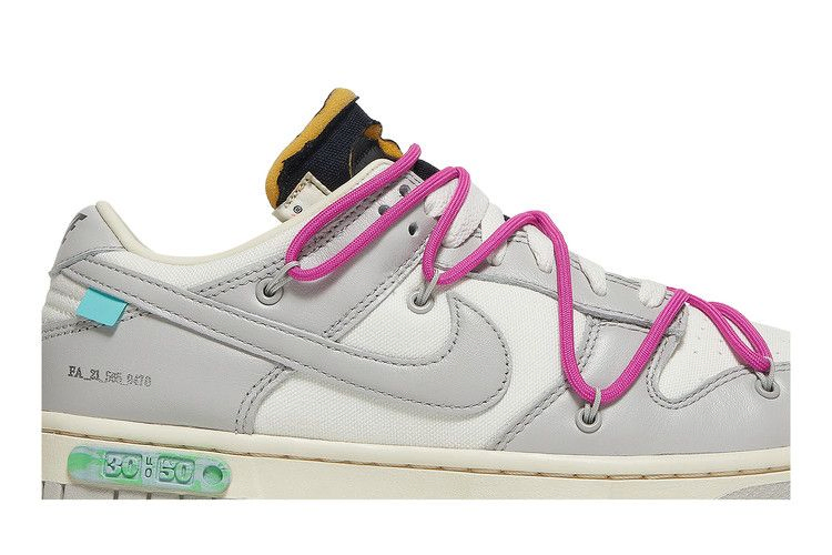 Кроссовки Off-White x Nike Dunk Low 'Lot 30 of 50'