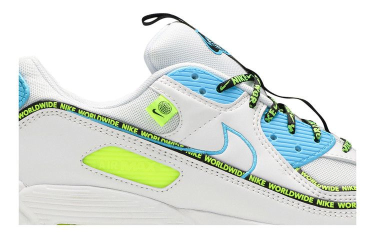 Кроссовки Nike Air Max 90 SE 'Worldwide Pack - Blue Fury Volt'