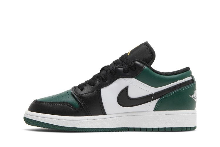 Кроссовки Air Jordan 1 Low GS 'Green Toe'