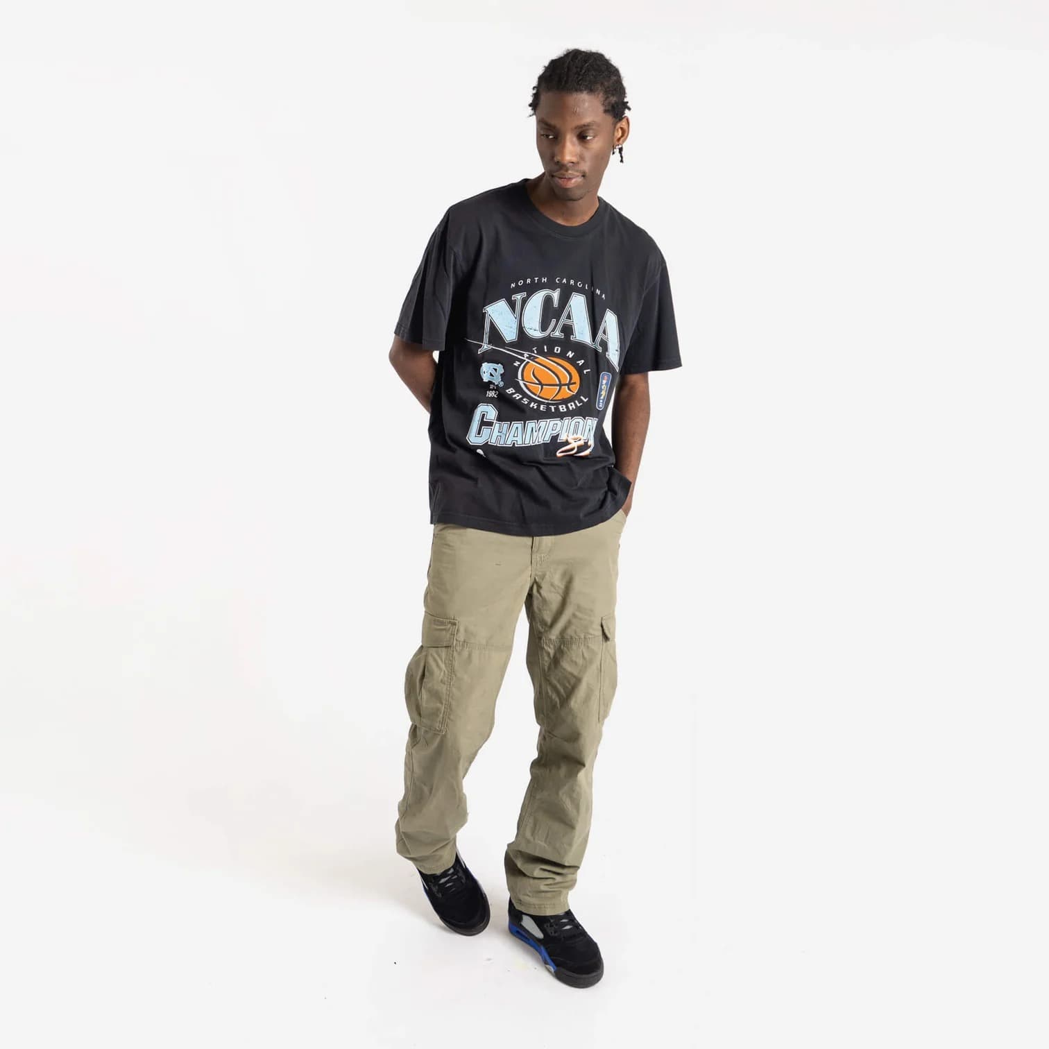 Футболка Mitchell & Ness University Of North Carolina Tar Heels Vintage 82 Champions NCAA T-Shirt