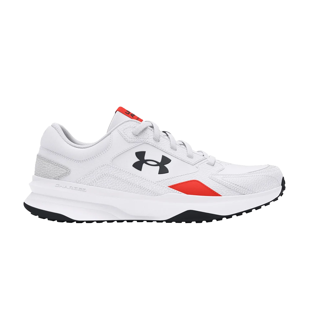 Кроссовки Under Armour Charged Edge Leather 'White Dark Orange'