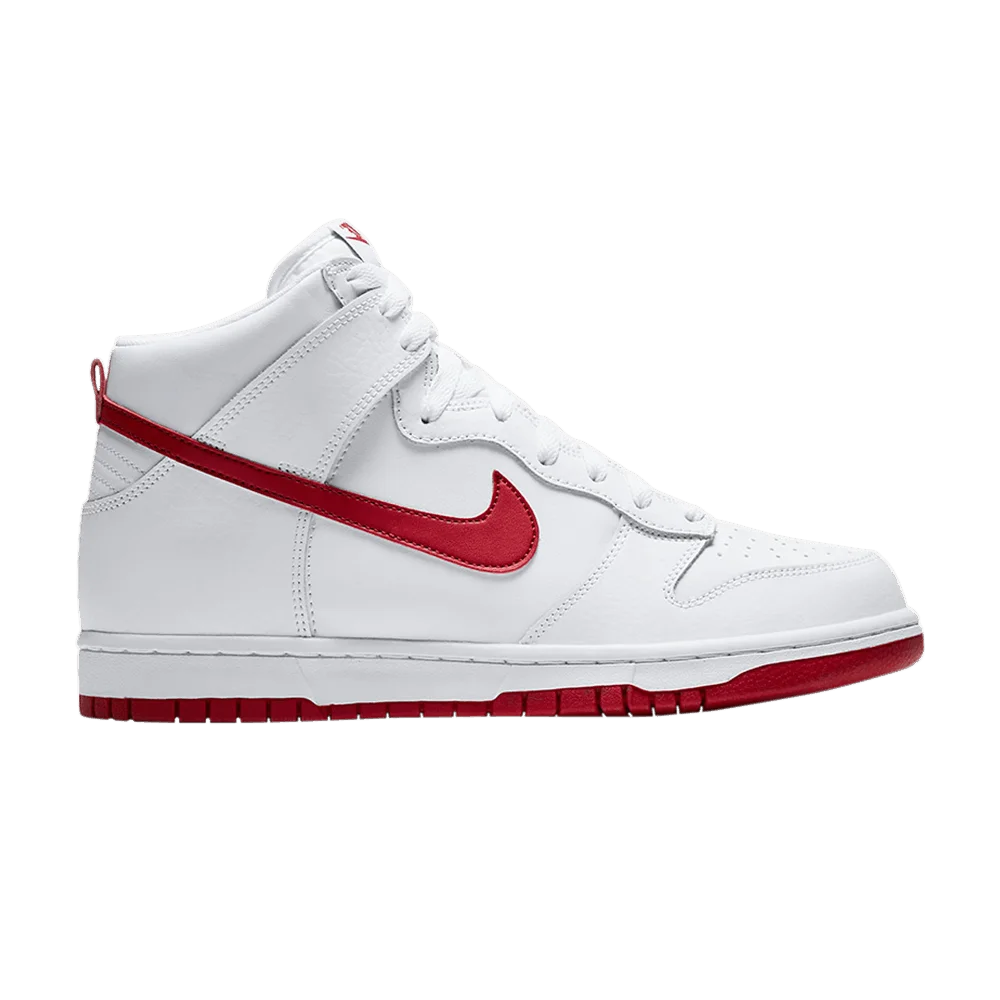 Krossovki-Nike-Dunk-High-White-Gym-Red