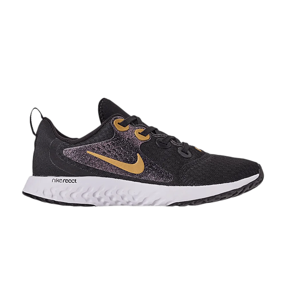 Krossovki-Nike-Legend-React-SH-GS-Metallic-Gold