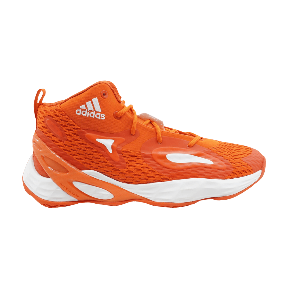 Кроссовки Adidas Exhibit A Mid 'Team Orange'