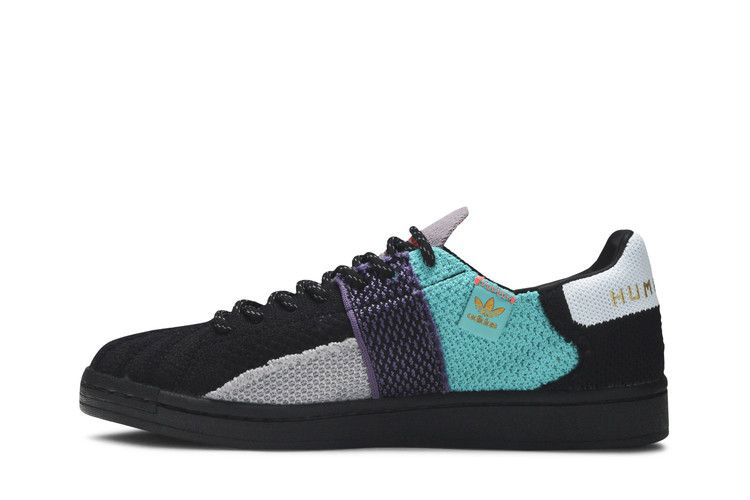 Кроссовки Pharrell x adidas Superstar 'Patchwork - Black'
