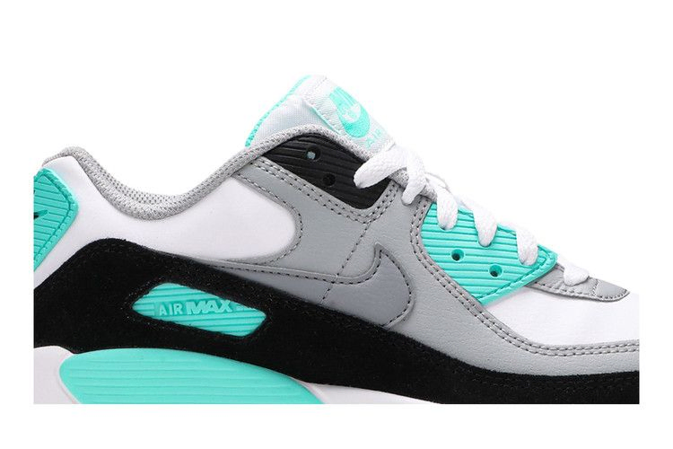 Кроссовки Nike Air Max 90 Leather GS 'Hyper Turquoise'
