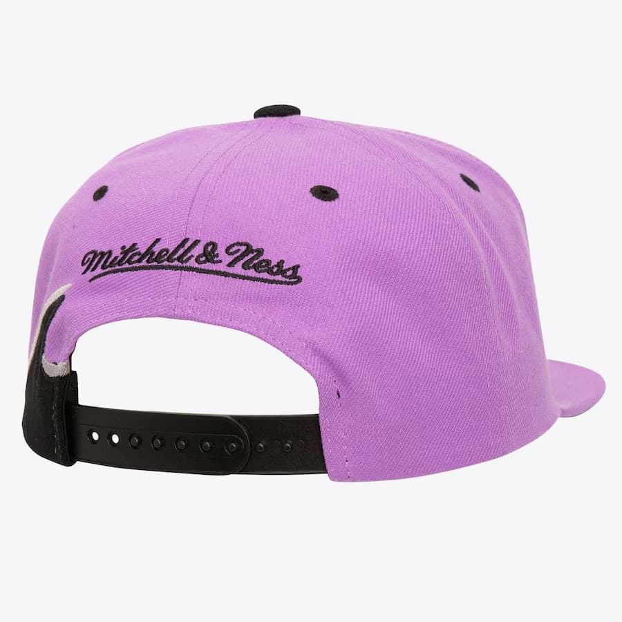 Бейсболка Mitchell & Ness Purple Toronto Raptors Hardwood Classics Rising Tide OG Snapback Hat