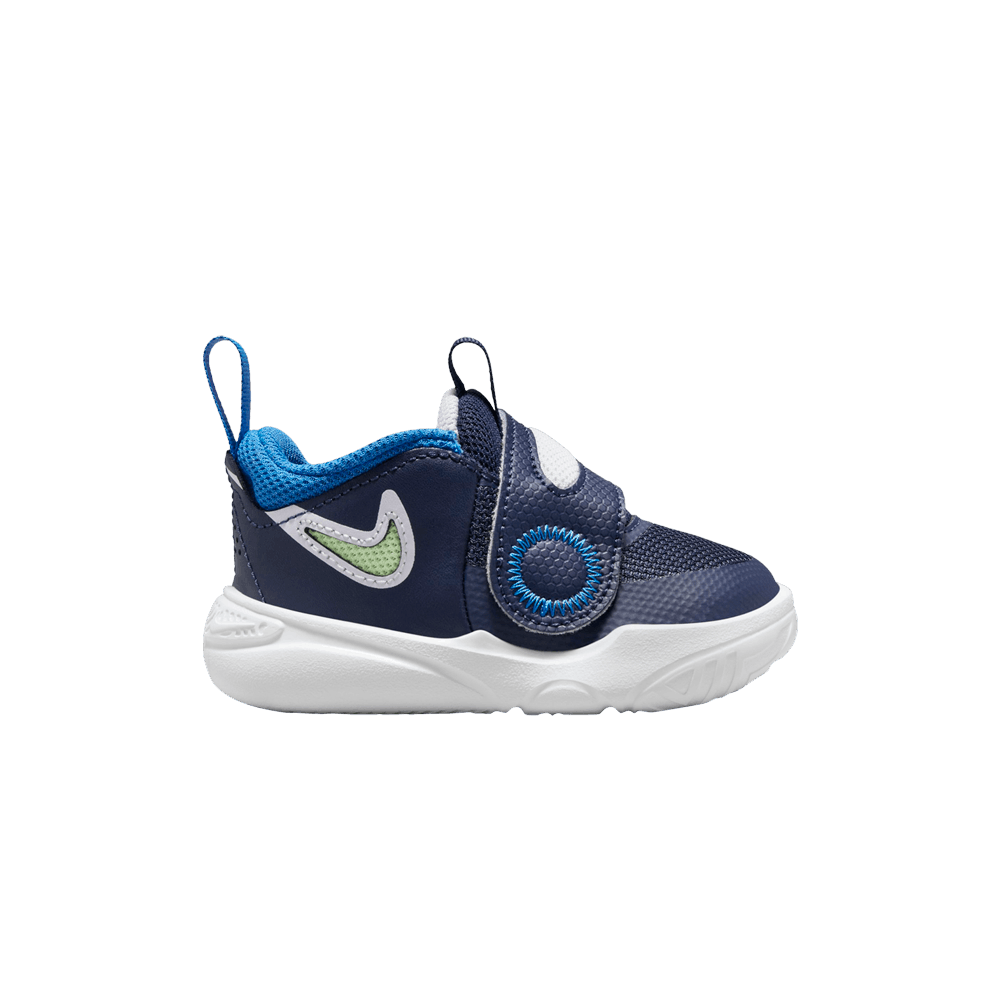Кроссовки Nike Team Hustle D11 TD 'Midnight Navy Barely Volt'