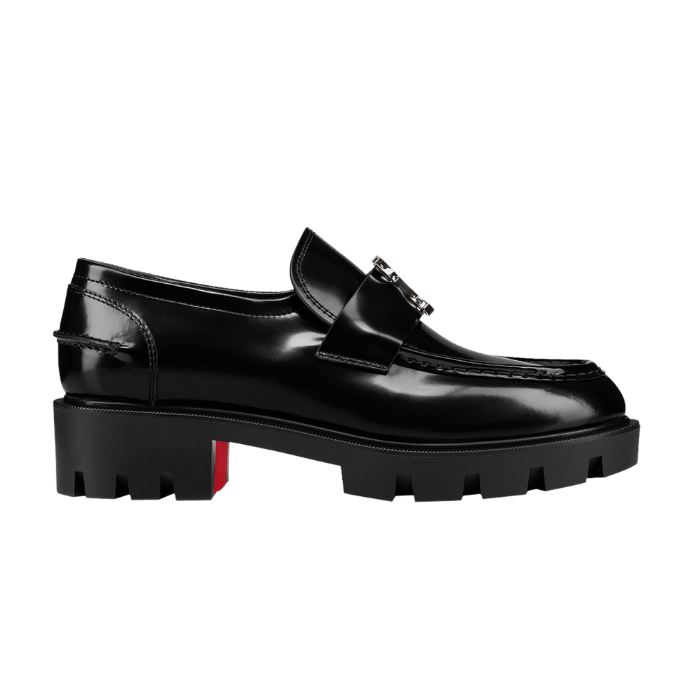Кроссовки Christian Louboutin Wmns Moc Lug Flat 'Black'