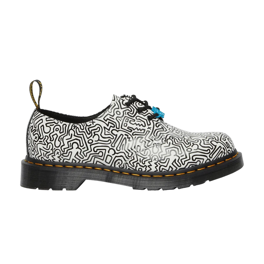 Krossovki-Dr.-Martens-Keith-Haring-x-1461-Allover-Print