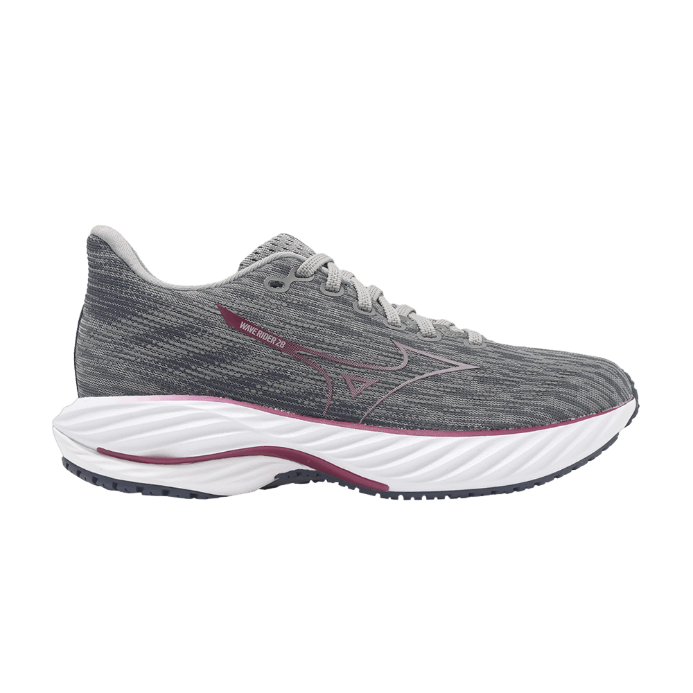 Кроссовки Mizuno Wmns Wave Rider 28 'Ultimate Grey Cosmo Chrome'