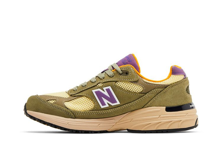 Кроссовки Teddy Santis x New Balance 993 Made in USA 'Olive Leaf Maize'