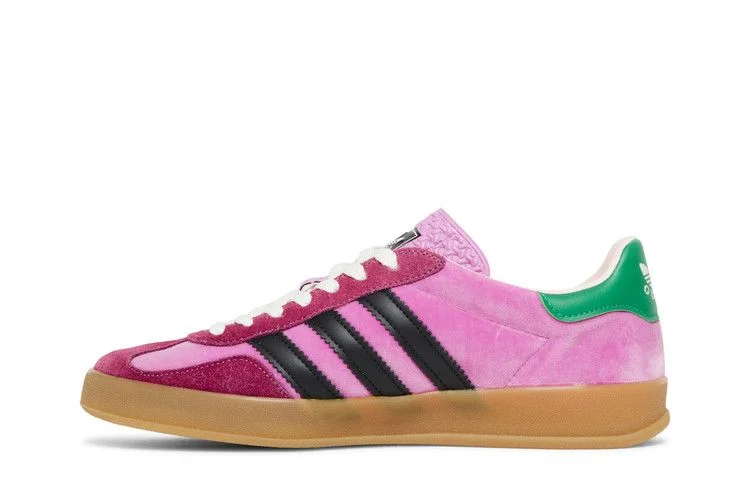 Кроссовки Gucci x adidas Gazelle 'Pink Velvet'