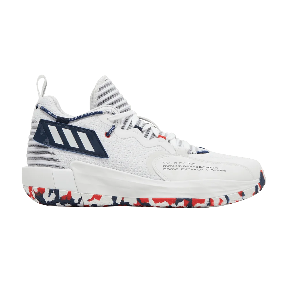 Кроссовки adidas Dame 7 EXTPLY GCA 'USA'