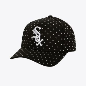 Mitchell-Ness-Black-Chicago-White-Sox-Polka-Polka-Pro-Adjustable-Hat-300x300