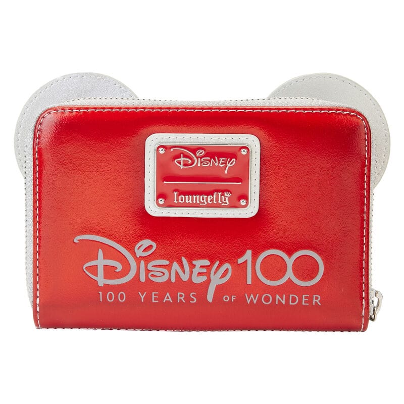 Кошелёк Disney100 Platinum Mickey Mouse Cosplay Zip Around Wallet